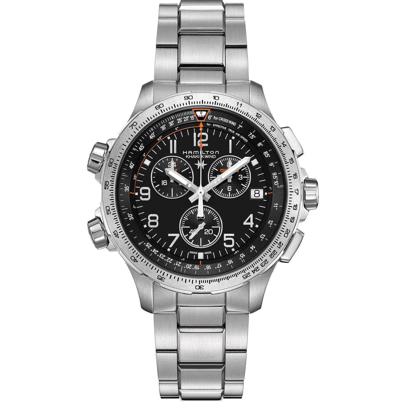 Reloj Hamilton Khaki Aviation X-Wind GMT Chrono Quartz H77912135