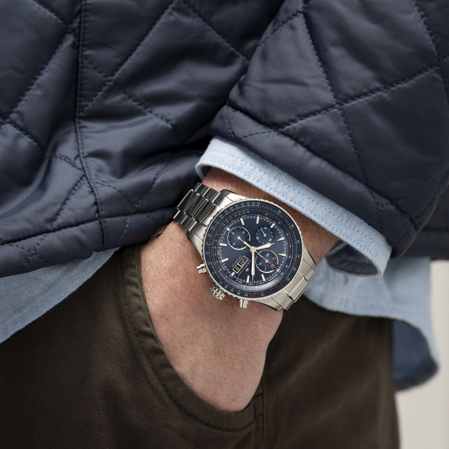 Reloj Hamilton Khaki Aviation Converter Auto Chrono H76746540