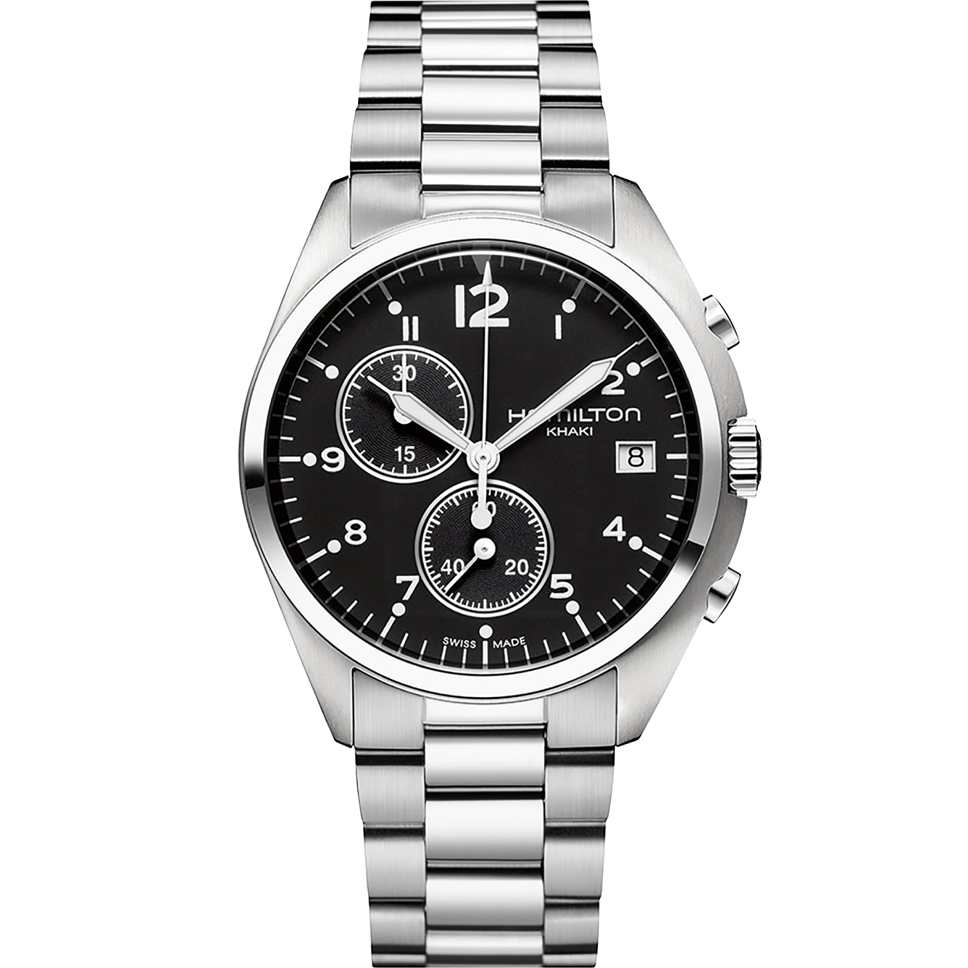 Reloj Hamilton Khaki Aviation Pilot Pioneer Chrono Quartz H76512133