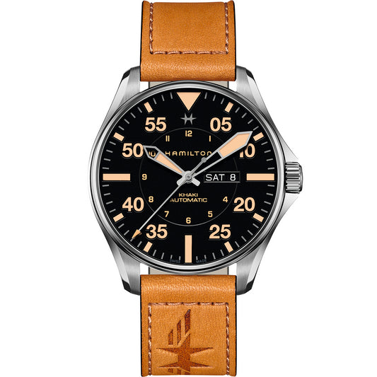 Reloj Hamilton Khaki Aviation Pilot Day Date Auto H64725531