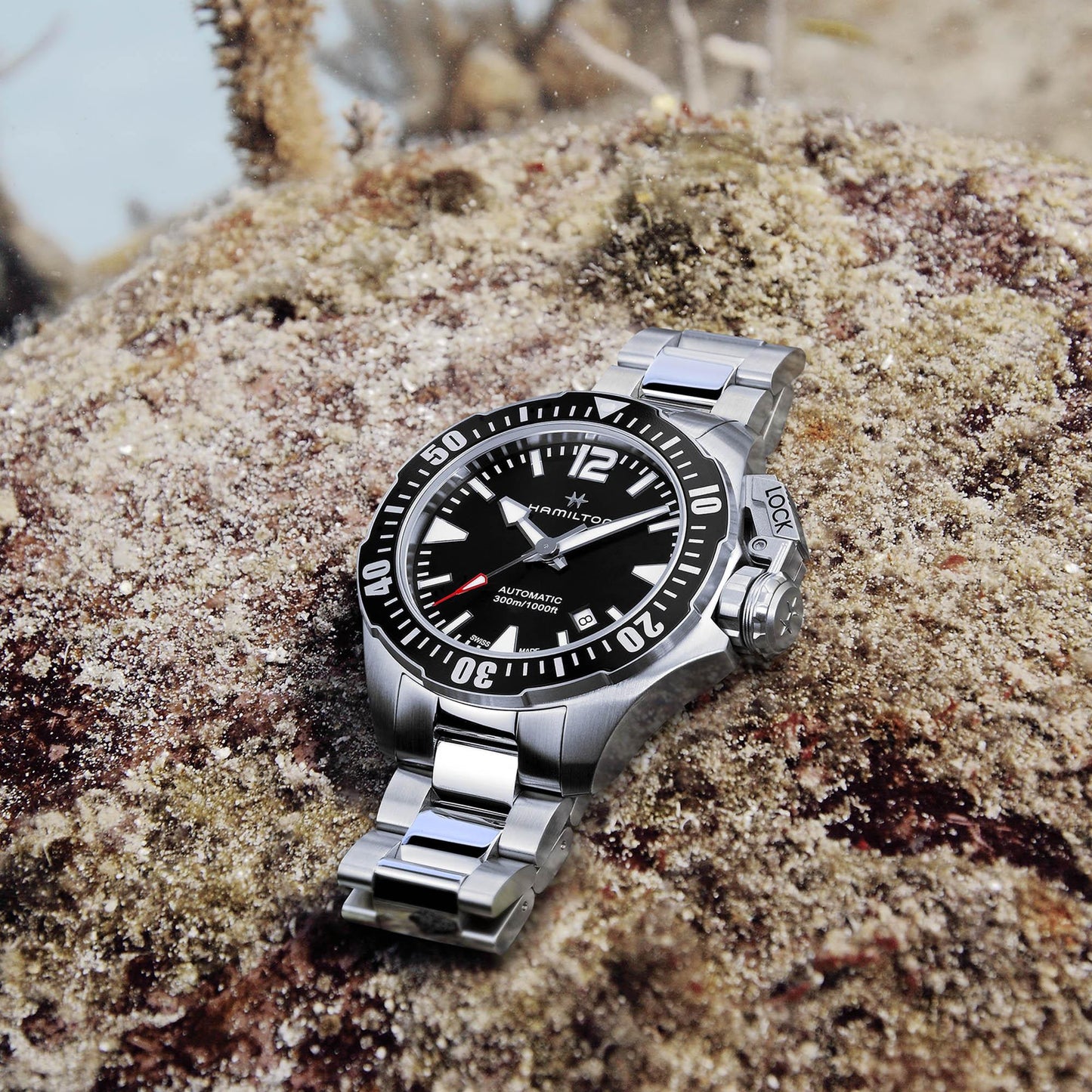 Reloj Hamilton Khaki Navy Frogman Auto H77605135