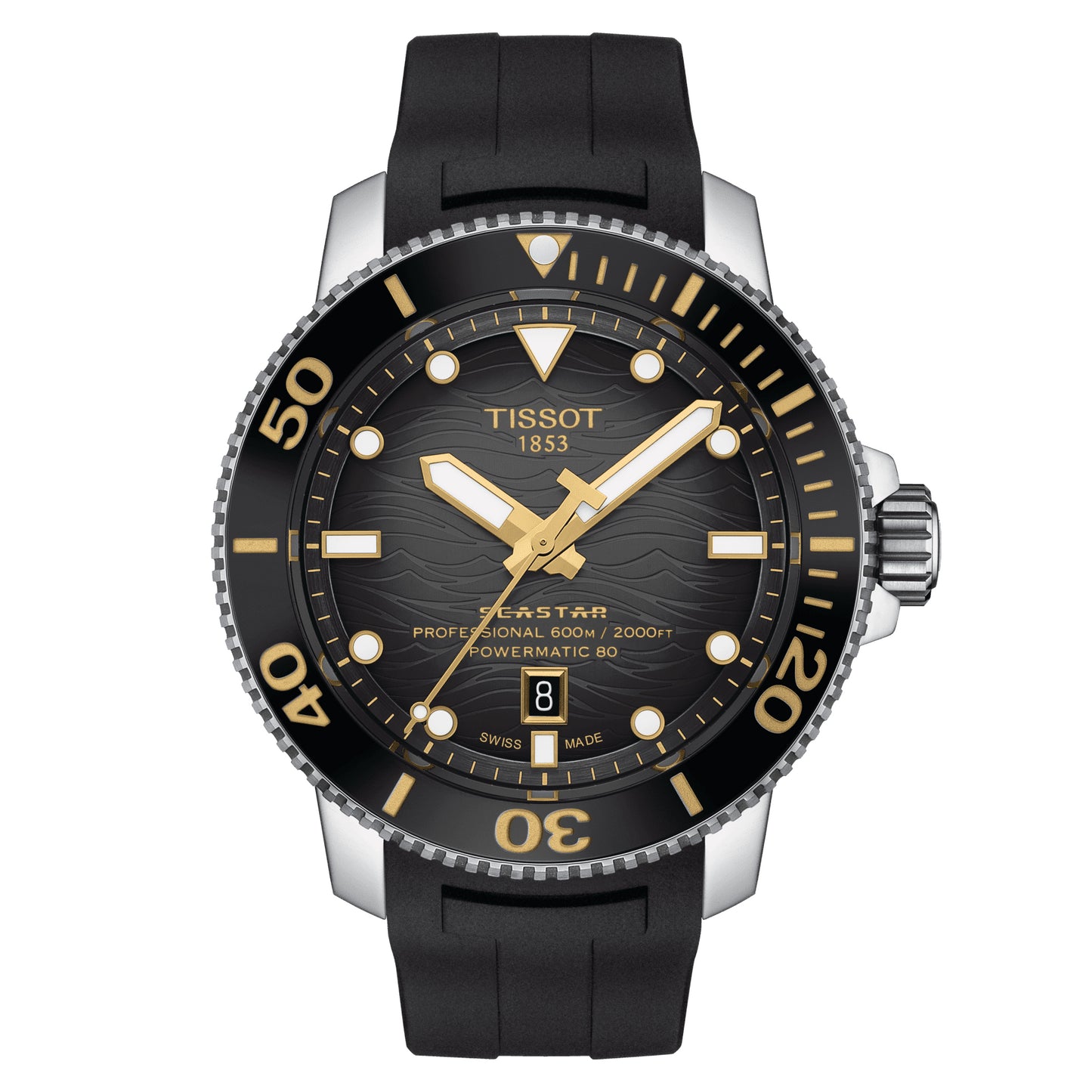 Reloj Tissot Seastar 2000 Professional Powermatic 80 T120.607.17.441.01