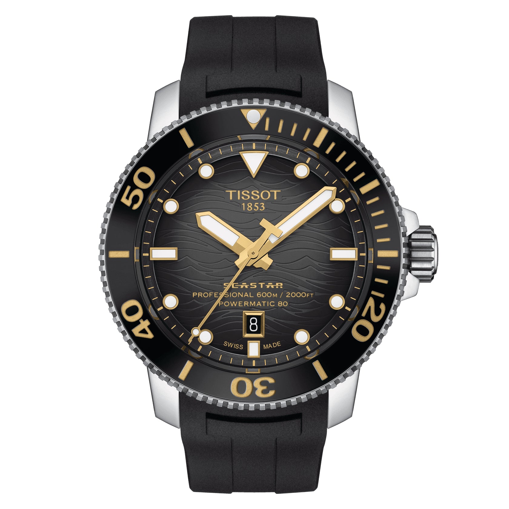 Reloj Tissot Seastar 2000 Professional Powermatic 80 T120.607.17.441.01