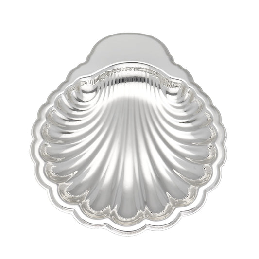 Concha de bautismo en alpaca plateada Jordán