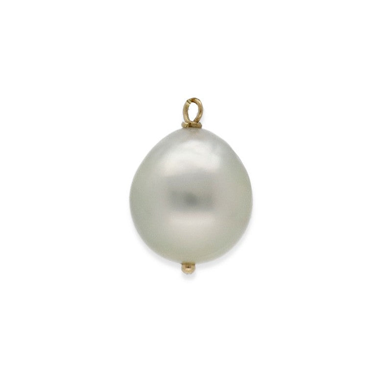 Colgante Ariel de Oro 18k con Perla Australiana Natural