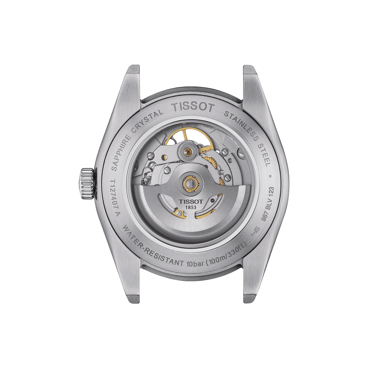 Reloj Tissot Gentleman Powermatic 80 Open Heart T127.407.11.081.00