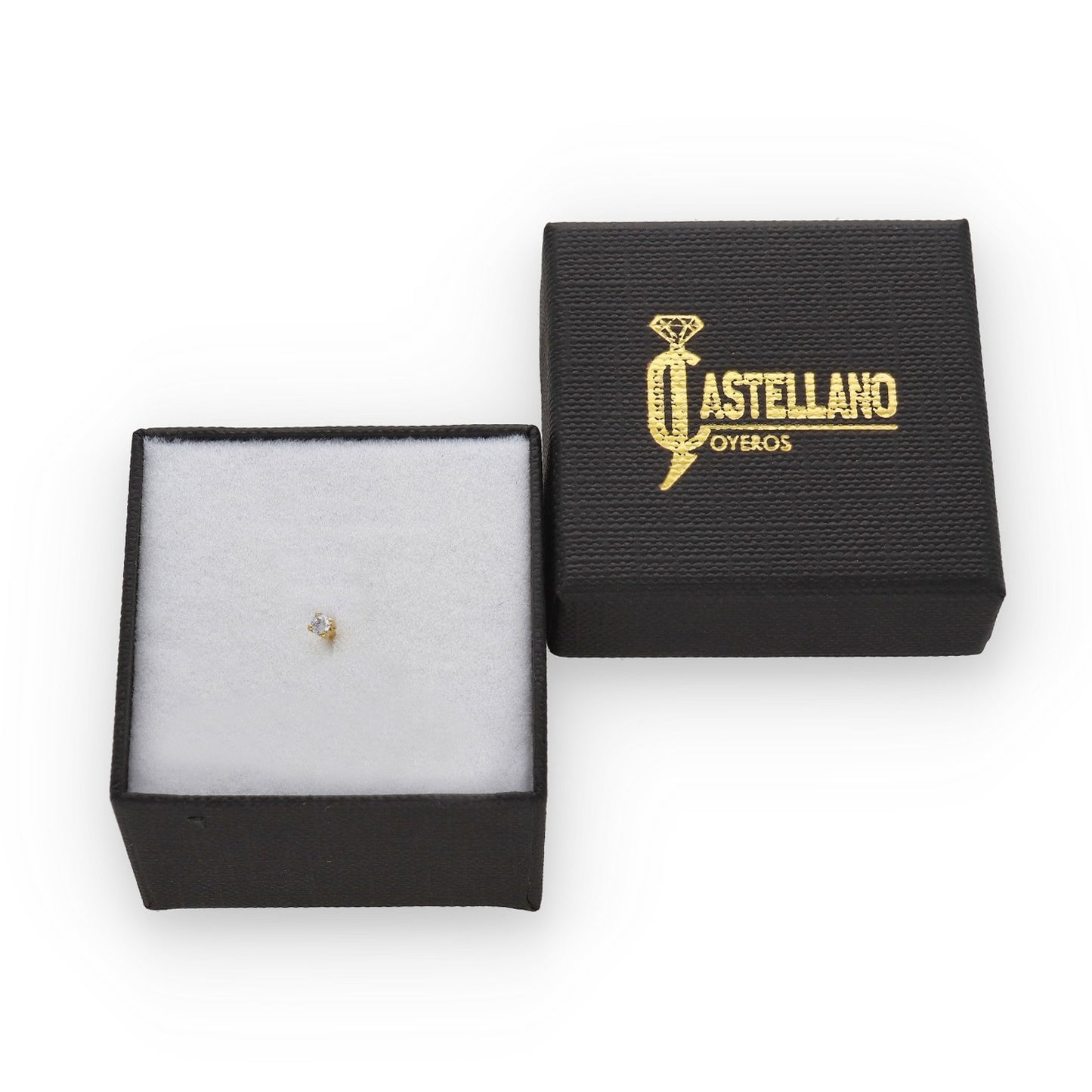 Piercing en Oro de Ley 18k con Circonita
