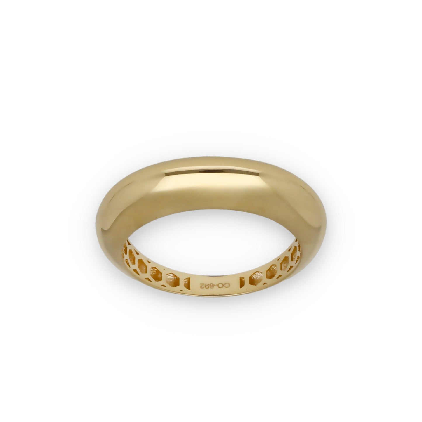 Anillo Liso Infinitum en Oro de Ley 18k