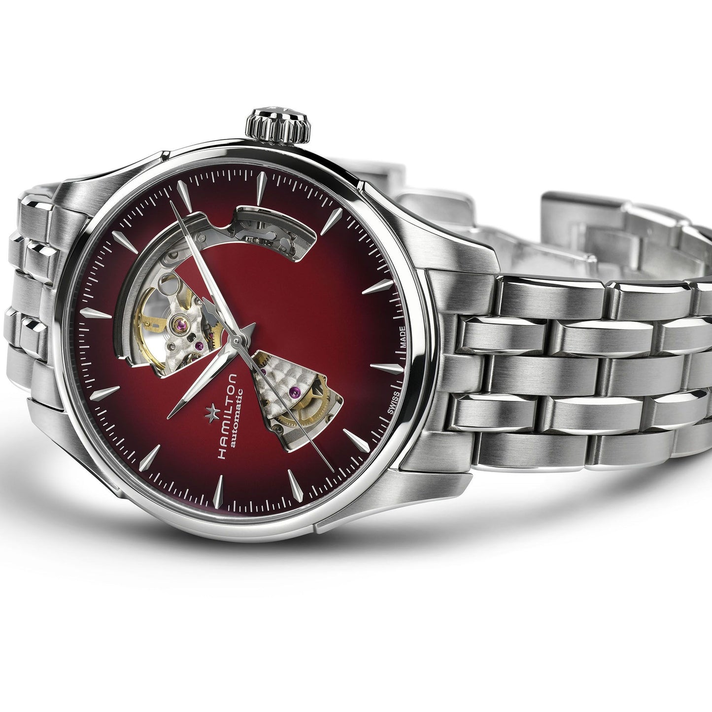 Reloj Hamilton Jazzmaster Open Heart Auto H32675170