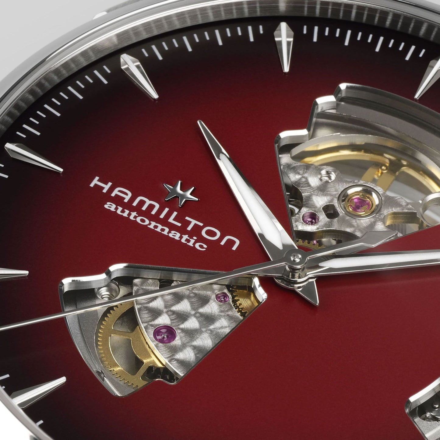 Reloj Hamilton Jazzmaster Open Heart Auto H32675170