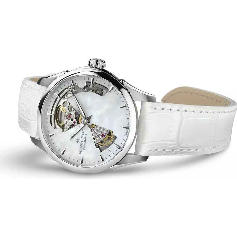 Reloj Hamilton Jazzmaster Open Heart Lady Auto H32215890