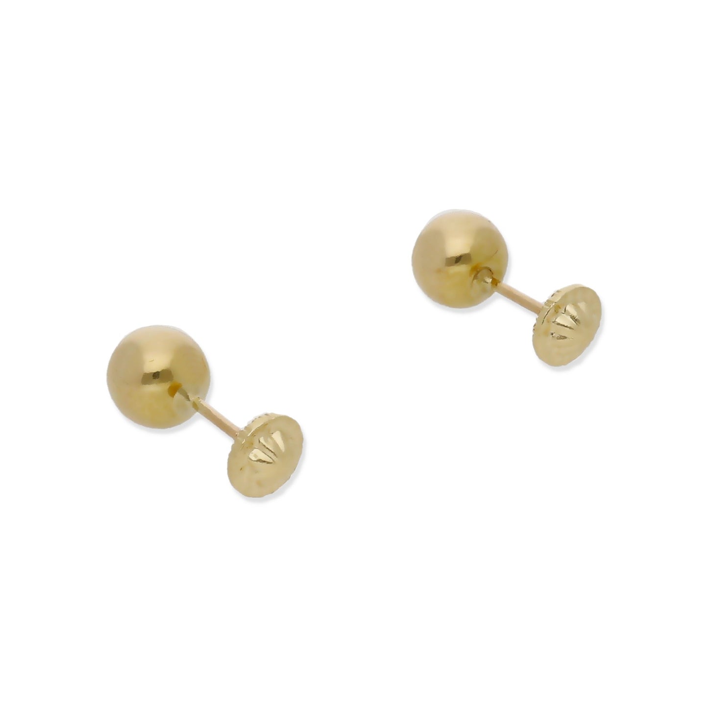 Pendientes de Bola en Oro de 5,75 mm