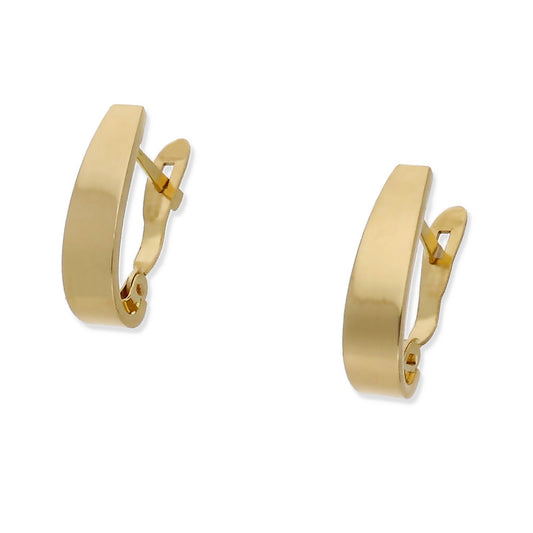 Pendientes Aro Minimalistas Modelo Dyma en Oro