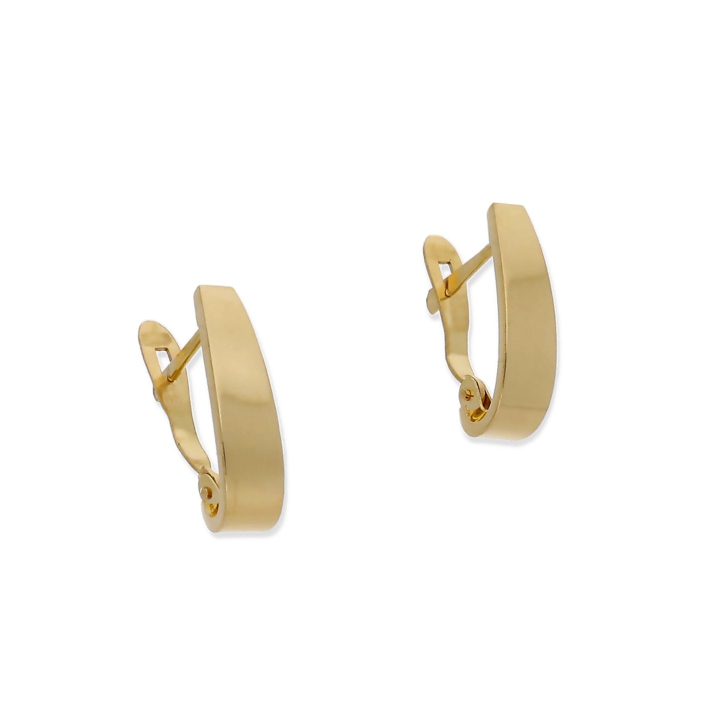 Pendientes Aro Minimalistas Modelo Dyma en Oro