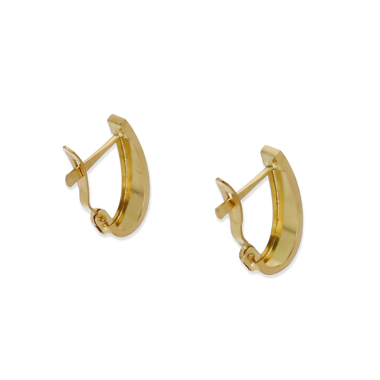 Pendientes Aro Minimalistas Modelo Dyma en Oro