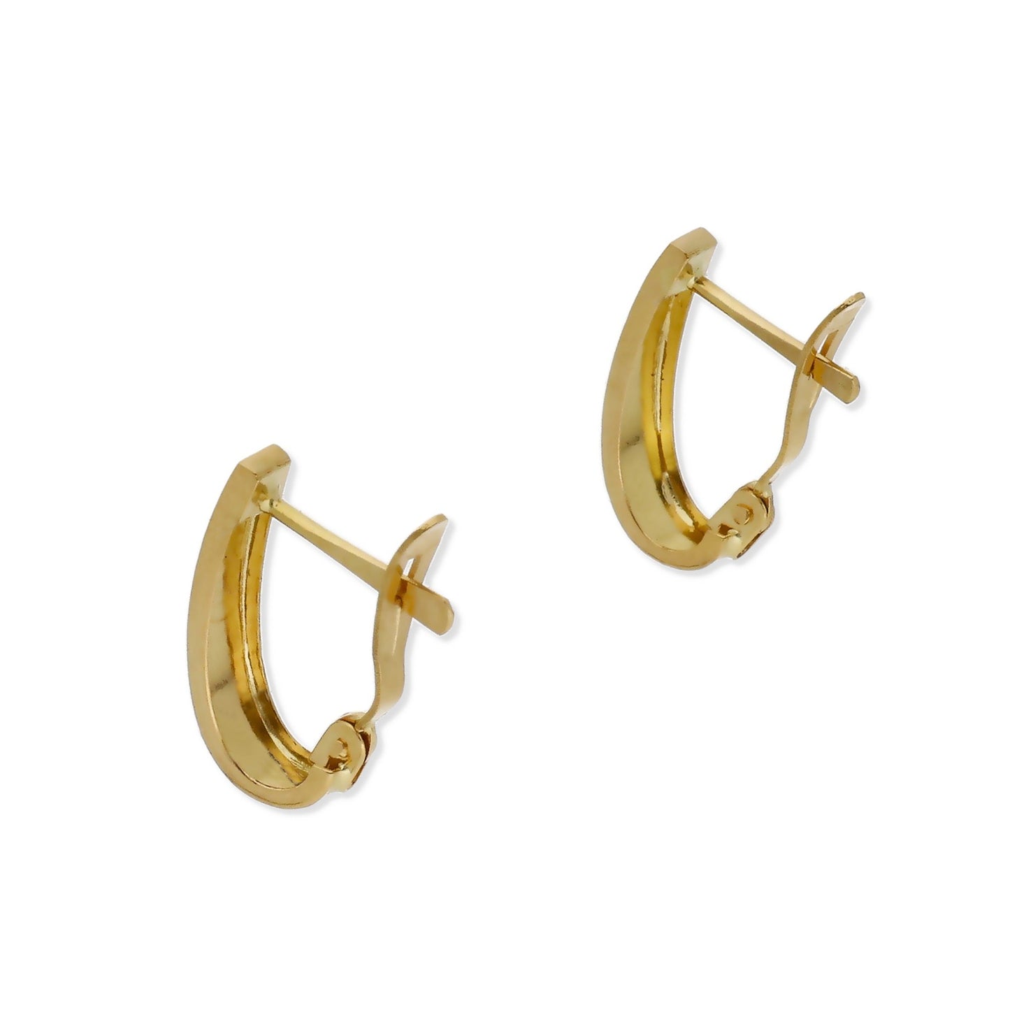 Pendientes Aro Minimalistas Modelo Dyma en Oro