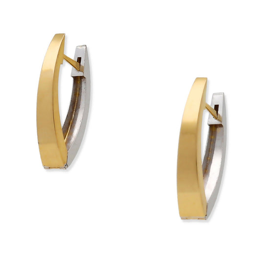 Pendientes Aro Minimalistas Modelo Kira en Oro