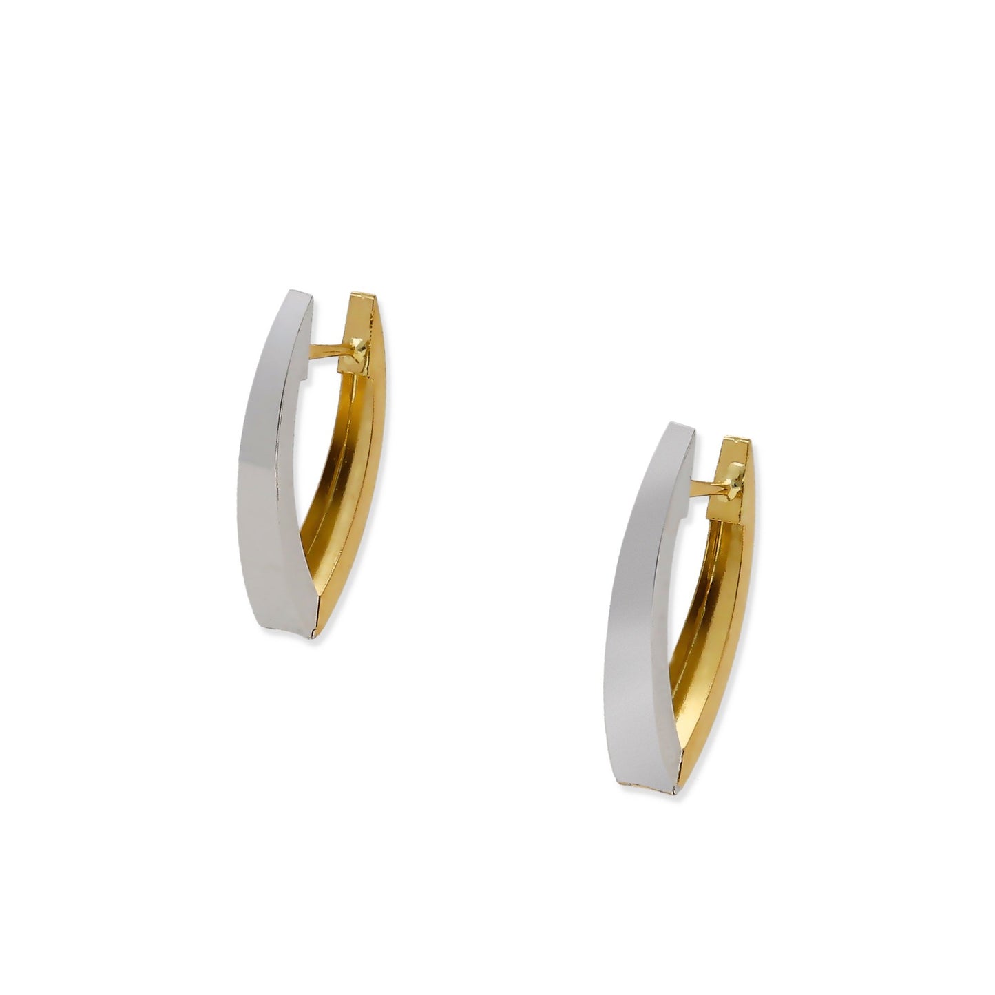 Pendientes Aro Minimalistas Modelo Kira en Oro