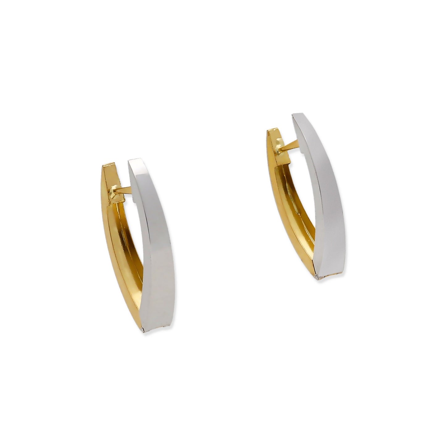 Pendientes Aro Minimalistas Modelo Kira en Oro