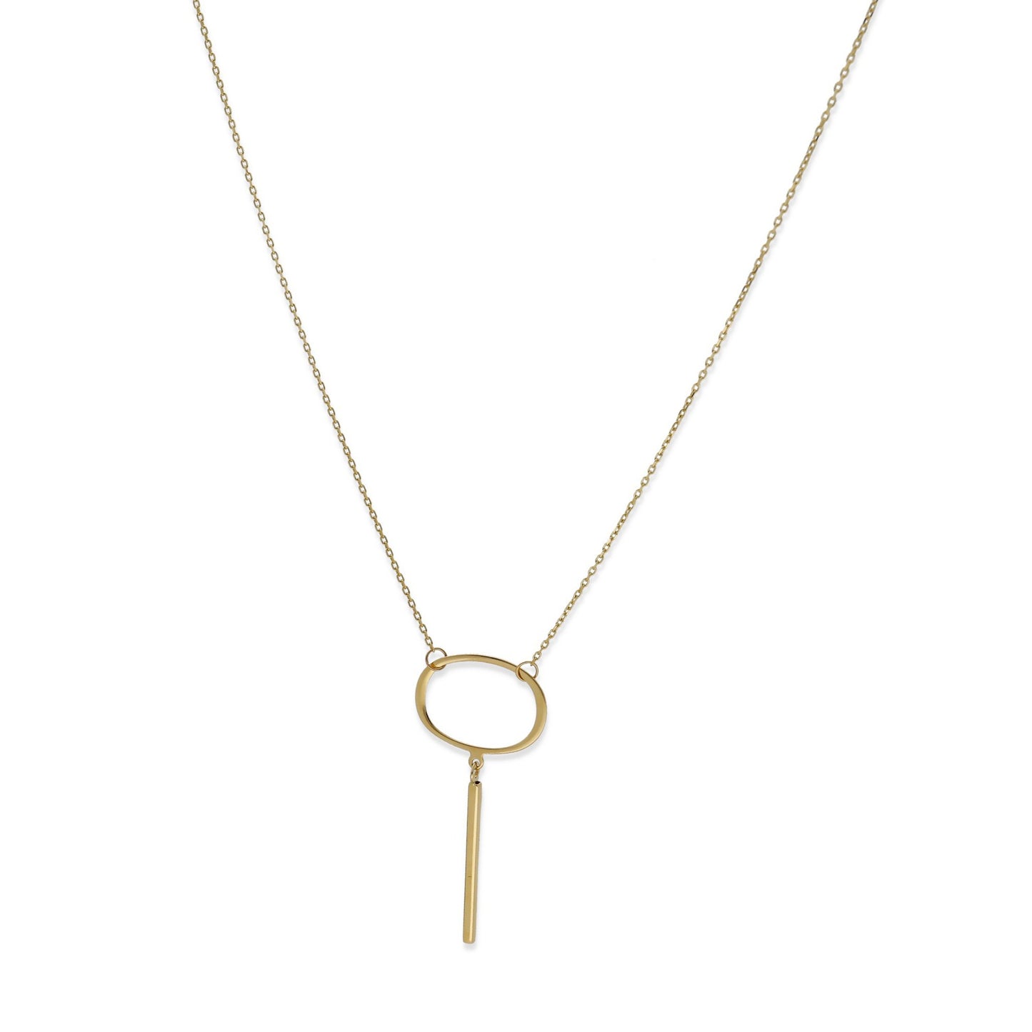 Collar Oro Modelo Yale Diseño Minimalista
