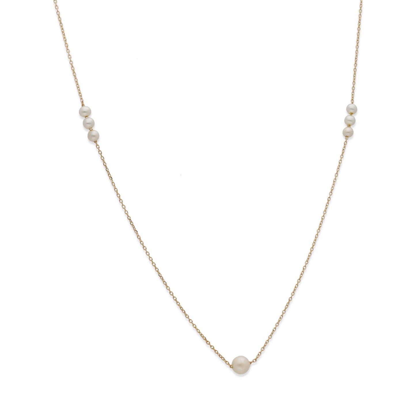 Collar Modelo Tolum con Perlas Cultivadas y Oro