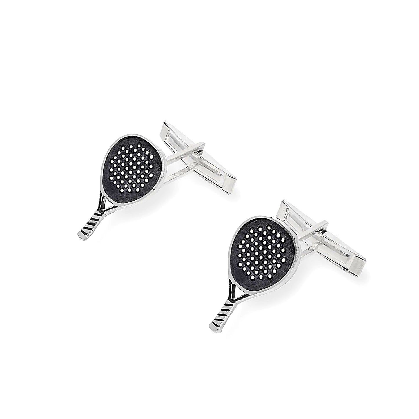 Gemelos Pala de Pádel en Plata de Ley 925