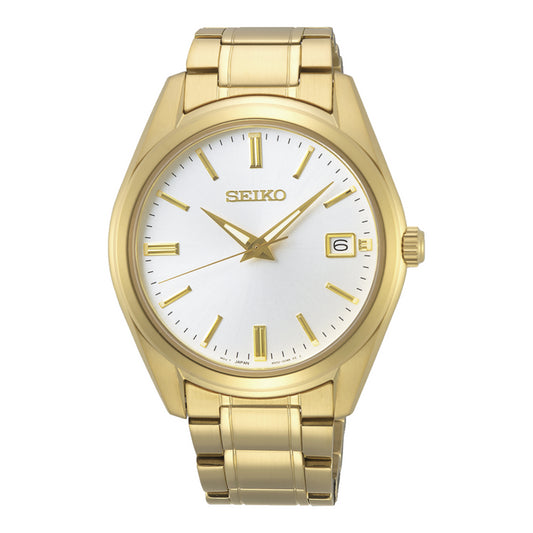 Reloj Seiko Neo Classic Cuarzo Dorado SUR314P1