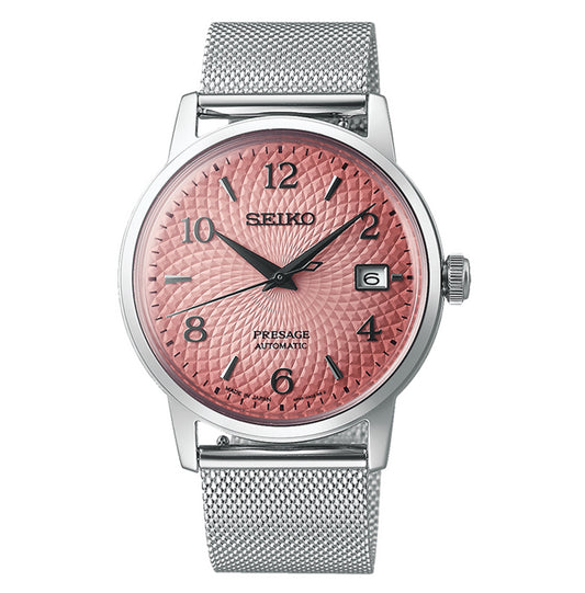Reloj Seiko Presage Cocktail E.L. Pack Especial Rosa SRPE47J1
