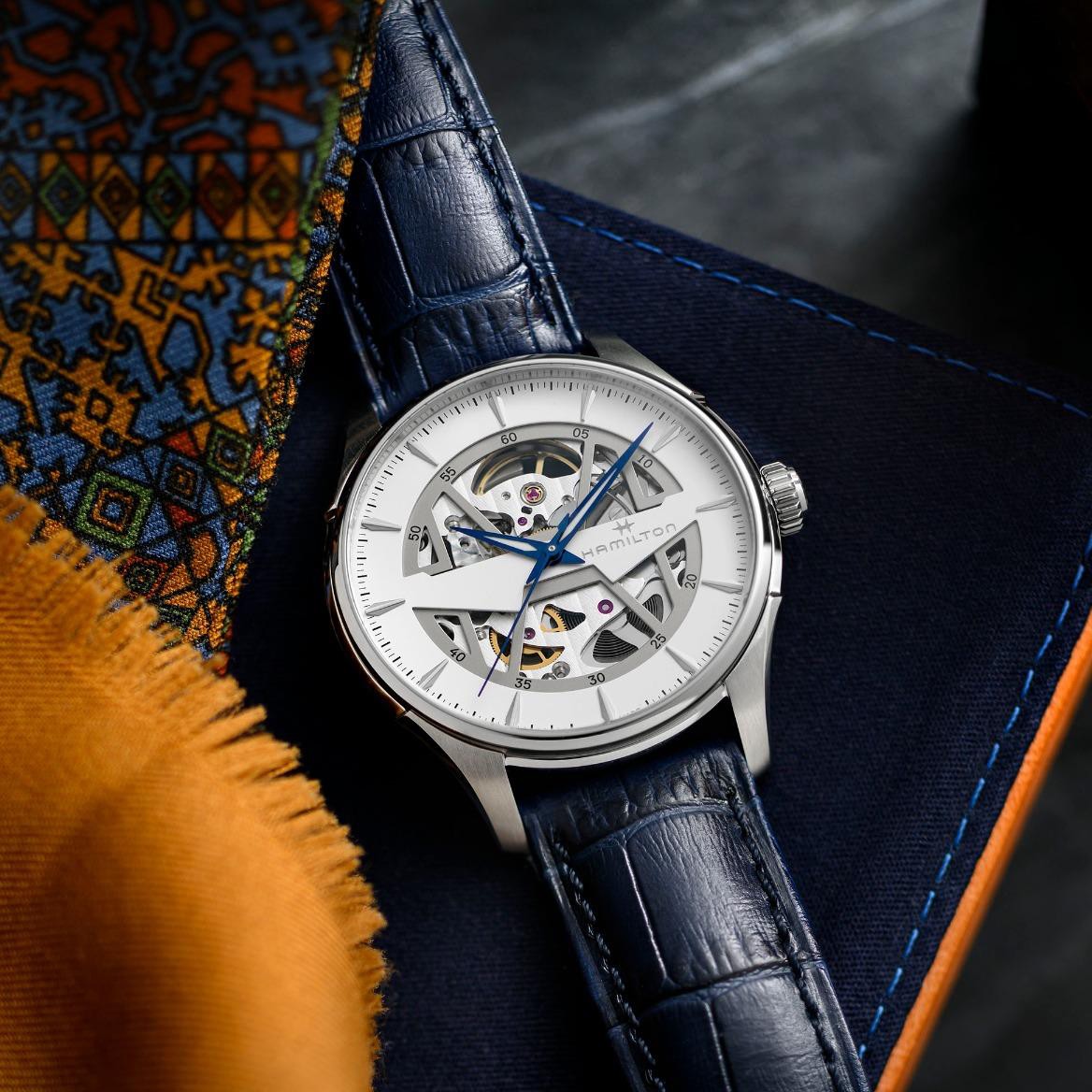 Reloj Hamilton Jazzmaster Skeleton Auto H42535610