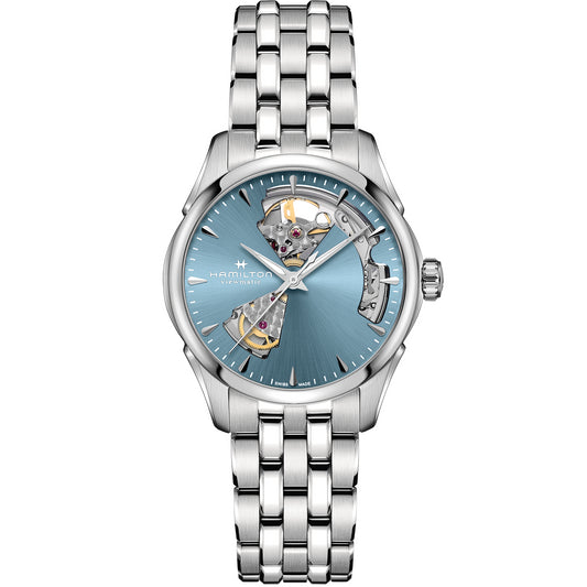 Reloj Hamilton Jazzmaster Open Heart Lady Auto H32215140
