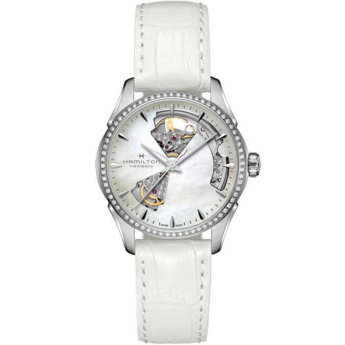 Reloj Hamilton Jazzmaster Open Heart Lady Auto H32205890