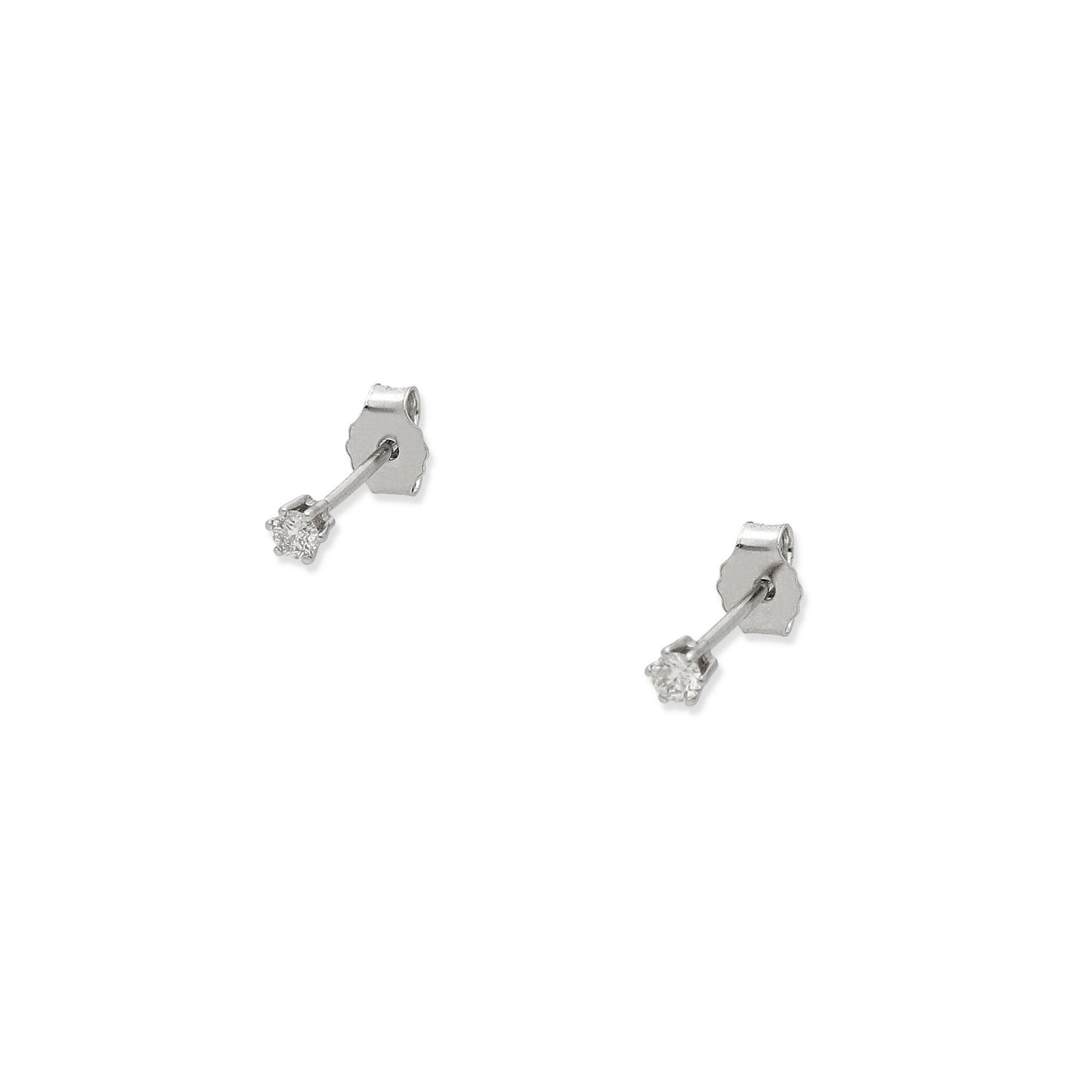 Conjunto Clair Pendientes y Collar de Oro Blanco y Diamantes