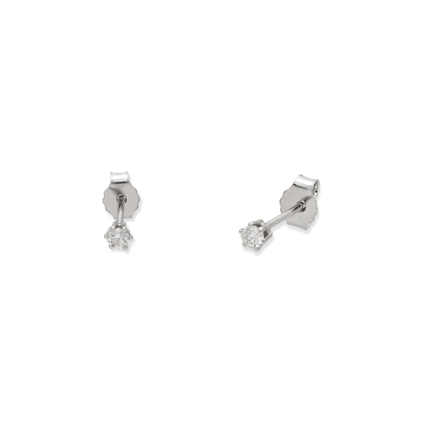 Conjunto Clair Pendientes y Collar de Oro Blanco y Diamantes