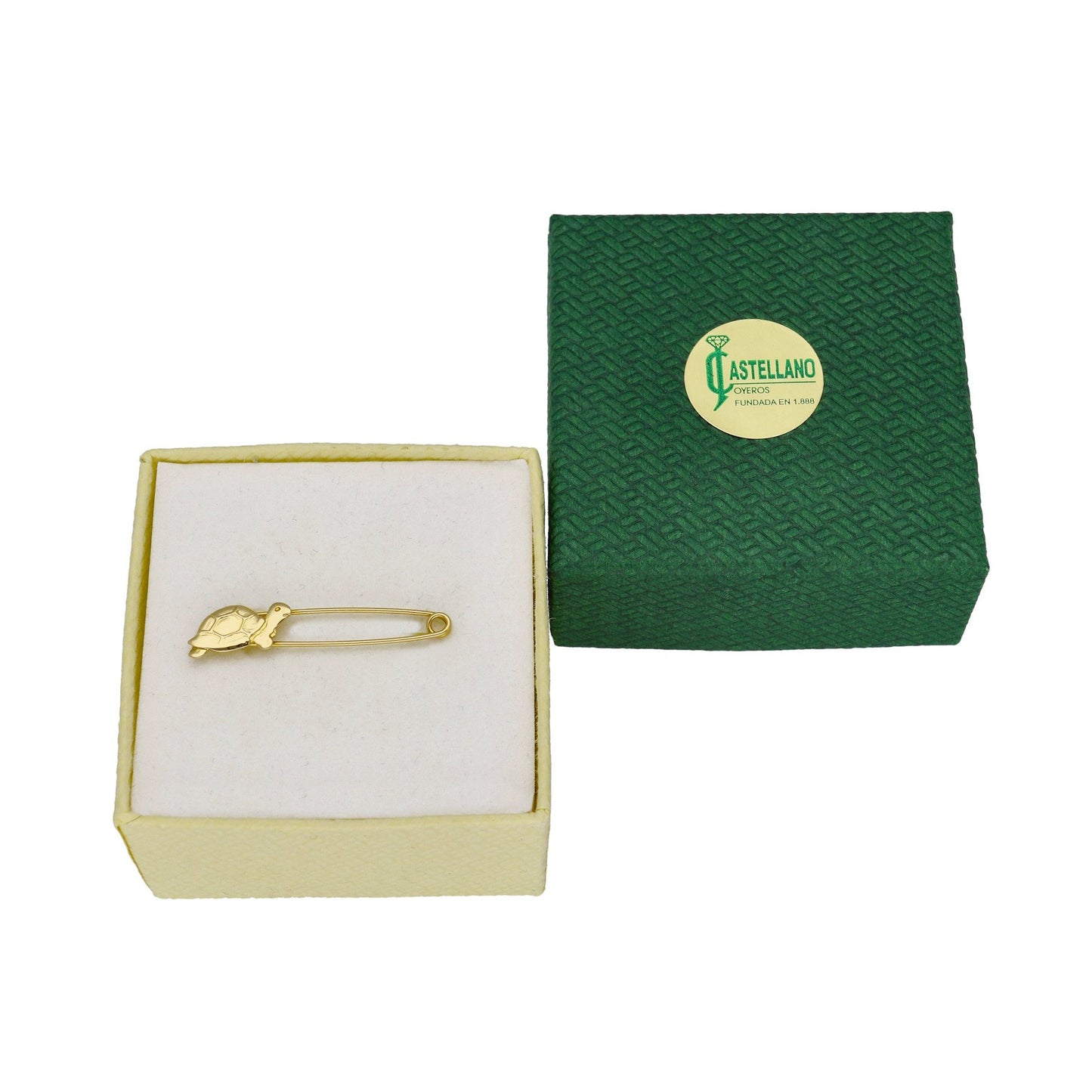 Imperdible Bebé de Tortuga en Oro Amarillo 18K