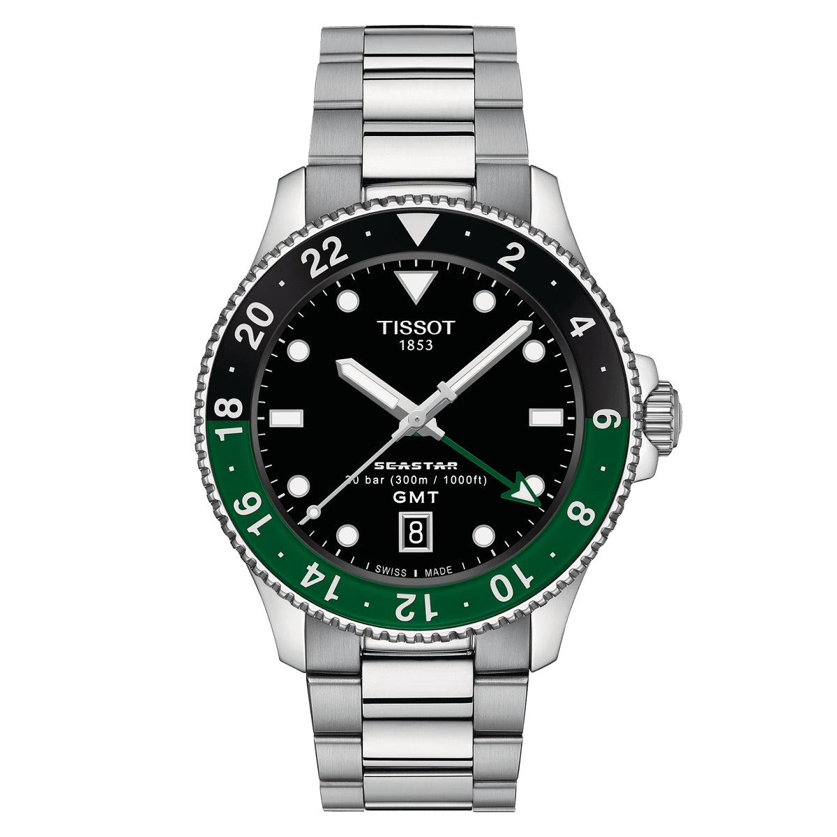 Reloj Tissot Seastar 1000 Quartz GMT T120.852.11.051.00