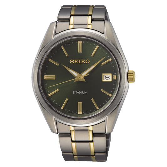 Reloj Seiko Neo Classic Titanio Easy Removal Link SUR377P1