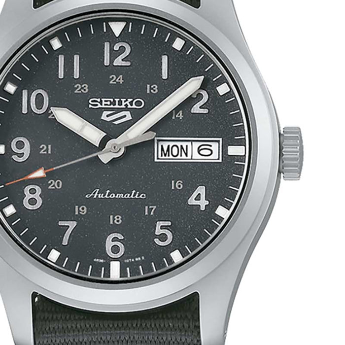 Reloj Seiko 5 Sports Field Military Gris SRPG31K1