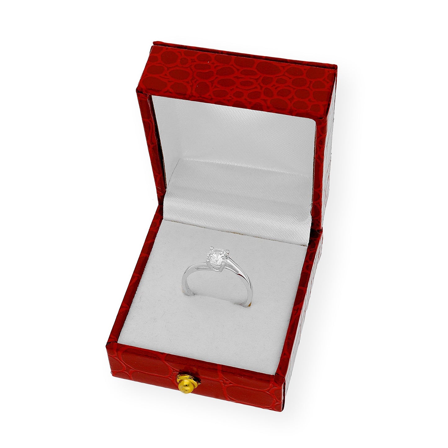 Anillo Modelo Dafne Diamante 0,40CT H-VS2 Oro Blanco 18k | Certificado IGI