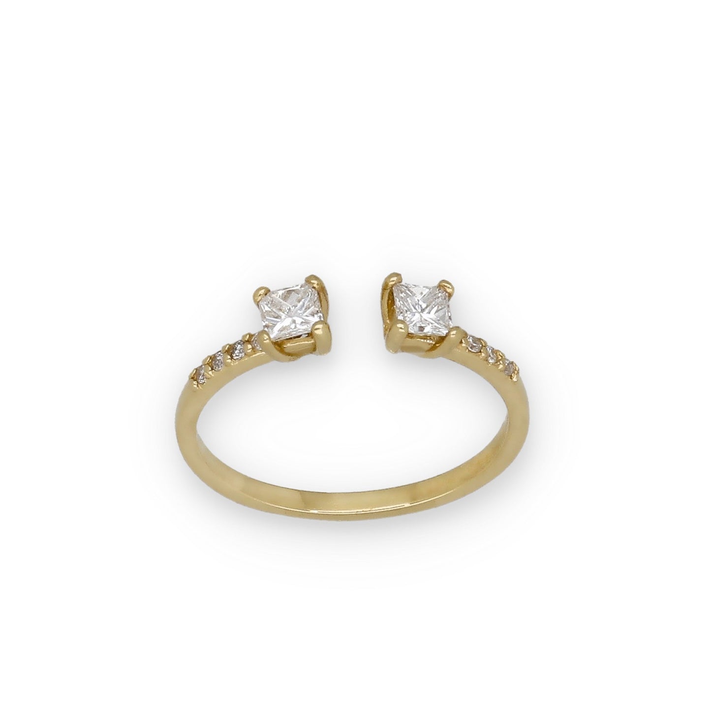 Anillo Uriel en Oro 18k y Diamantes Naturales
