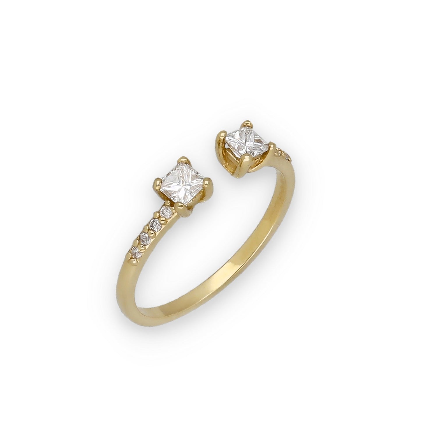 Anillo Uriel en Oro 18k y Diamantes Naturales