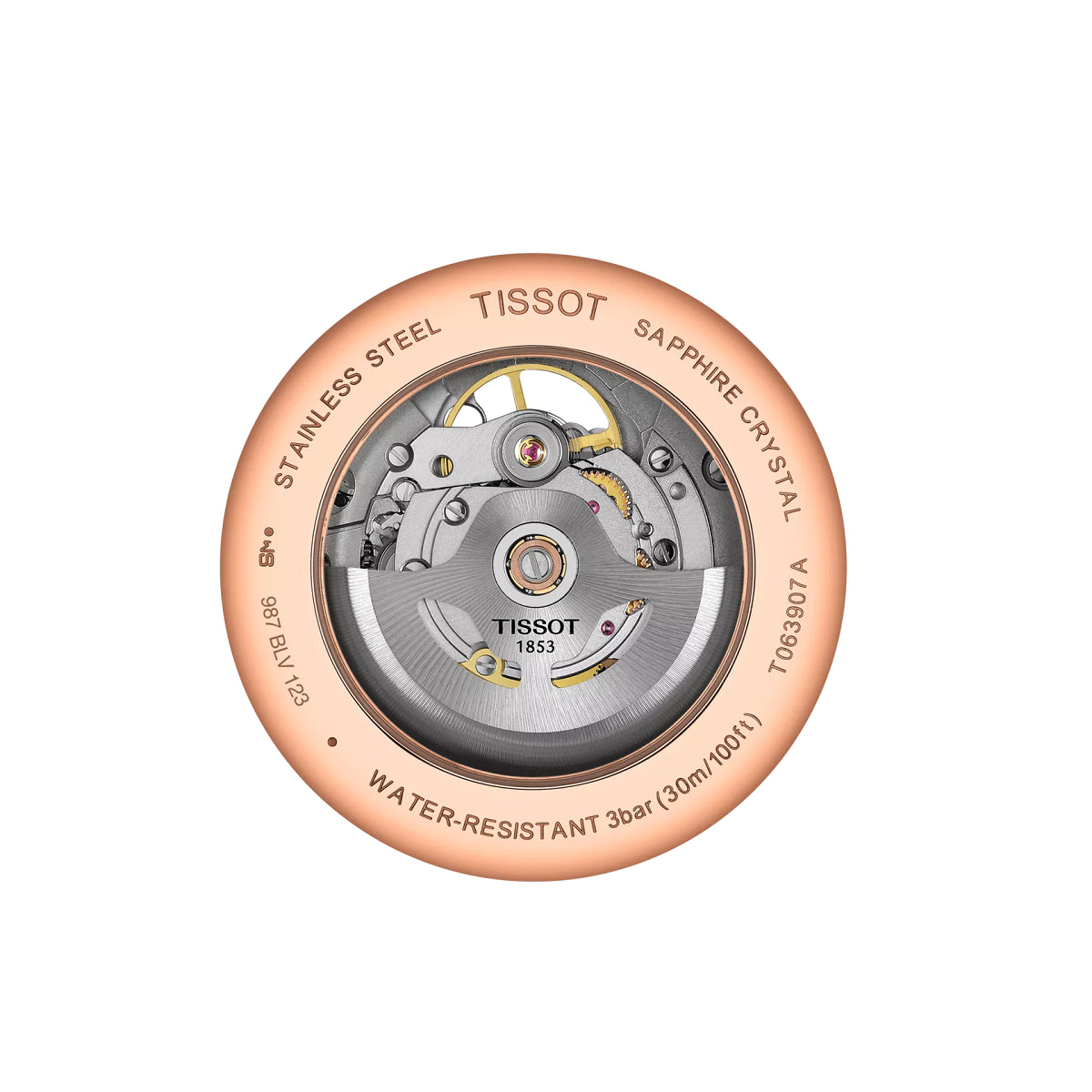 Reloj Tissot Tradition Powermatic 80 Open Heart T063.907.36.068.00