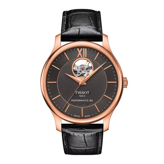 Reloj Tissot Tradition Powermatic 80 Open Heart T063.907.36.068.00