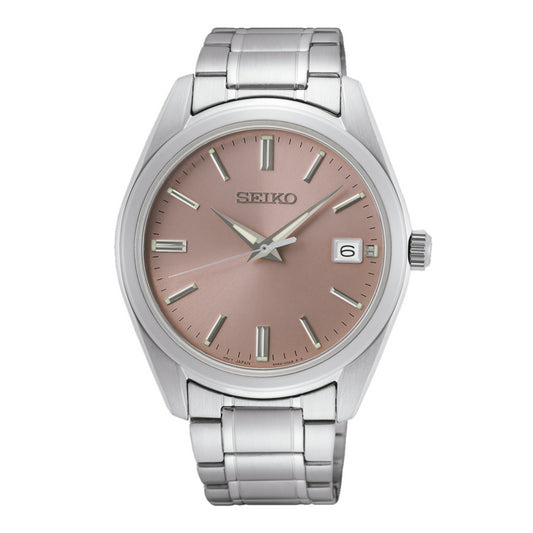 Reloj Seiko Neo Classic Zafiro Rosa SUR523P1