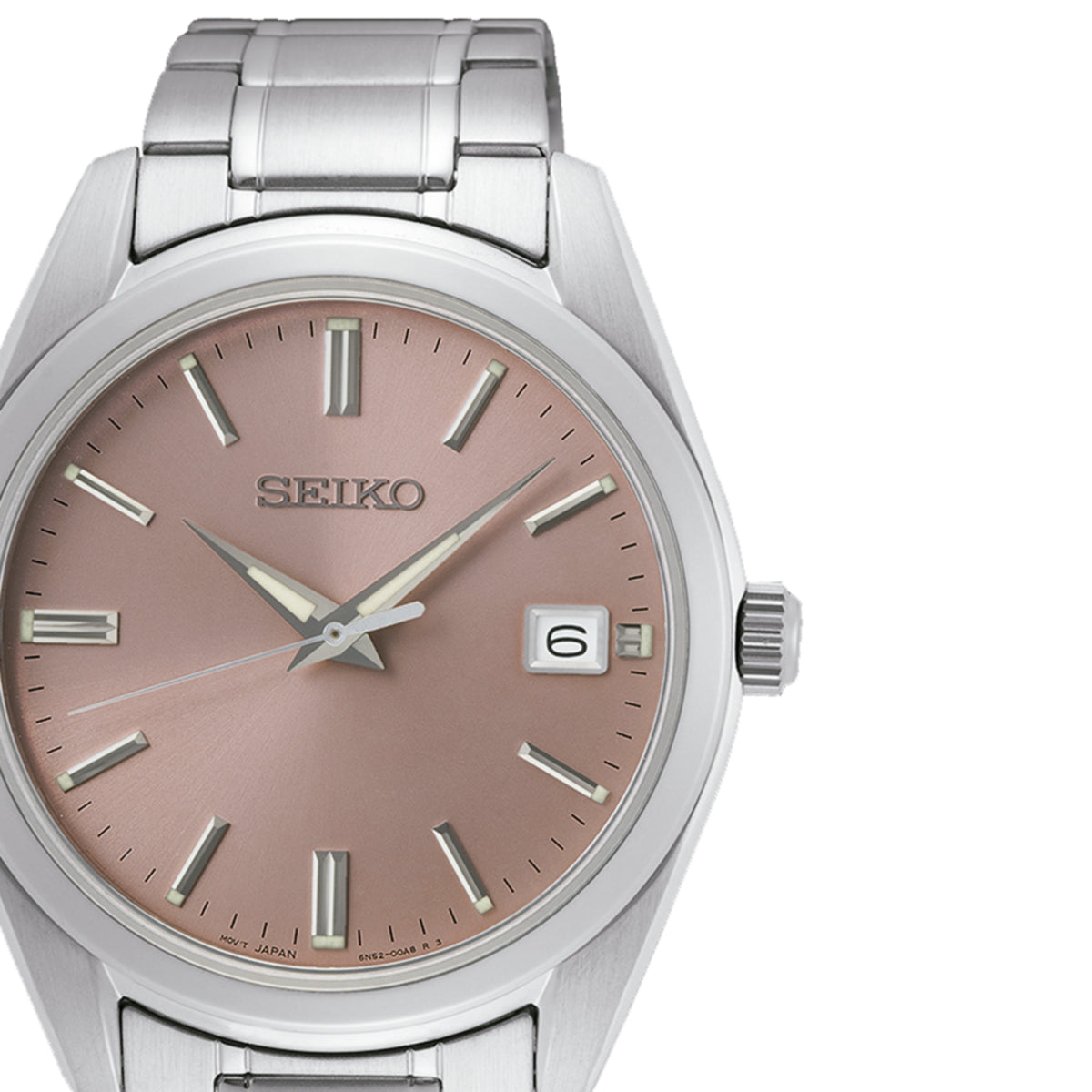 Reloj Seiko Neo Classic Zafiro Rosa SUR523P1