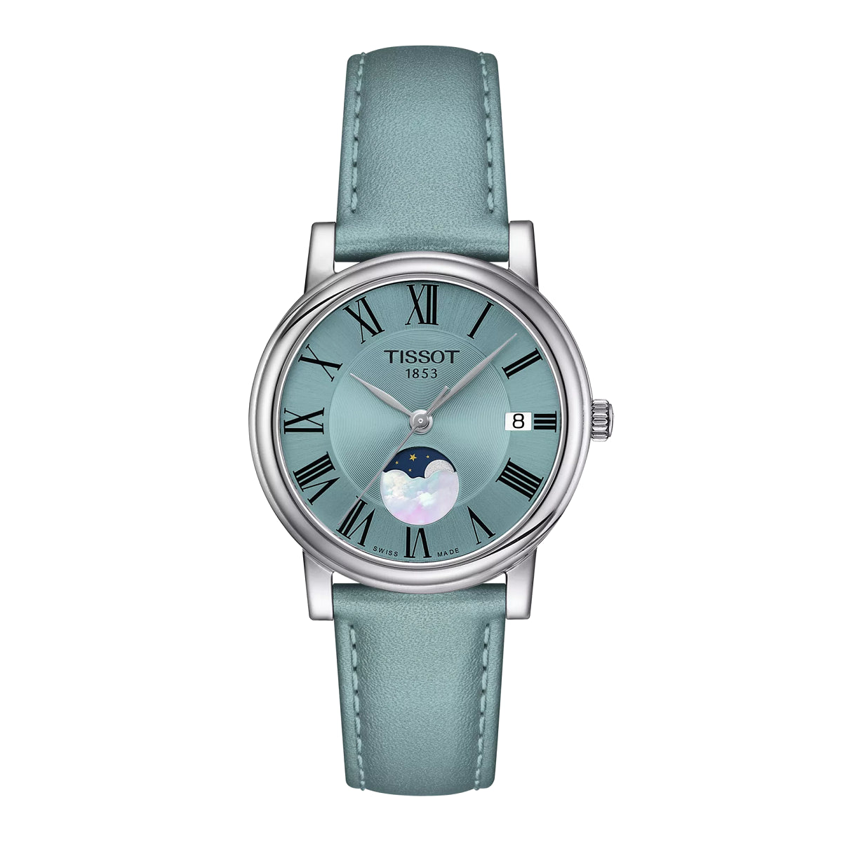 Reloj Tissot Carson Premium Lady Moonphase T122.223.16.353.00