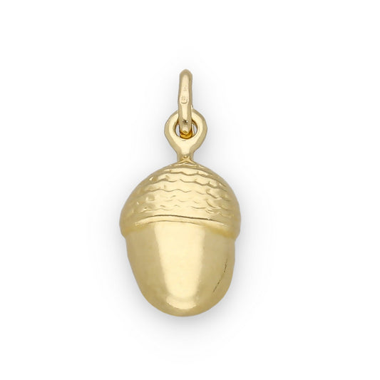 Colgante Bellota en Oro 18K Modelo Narrow