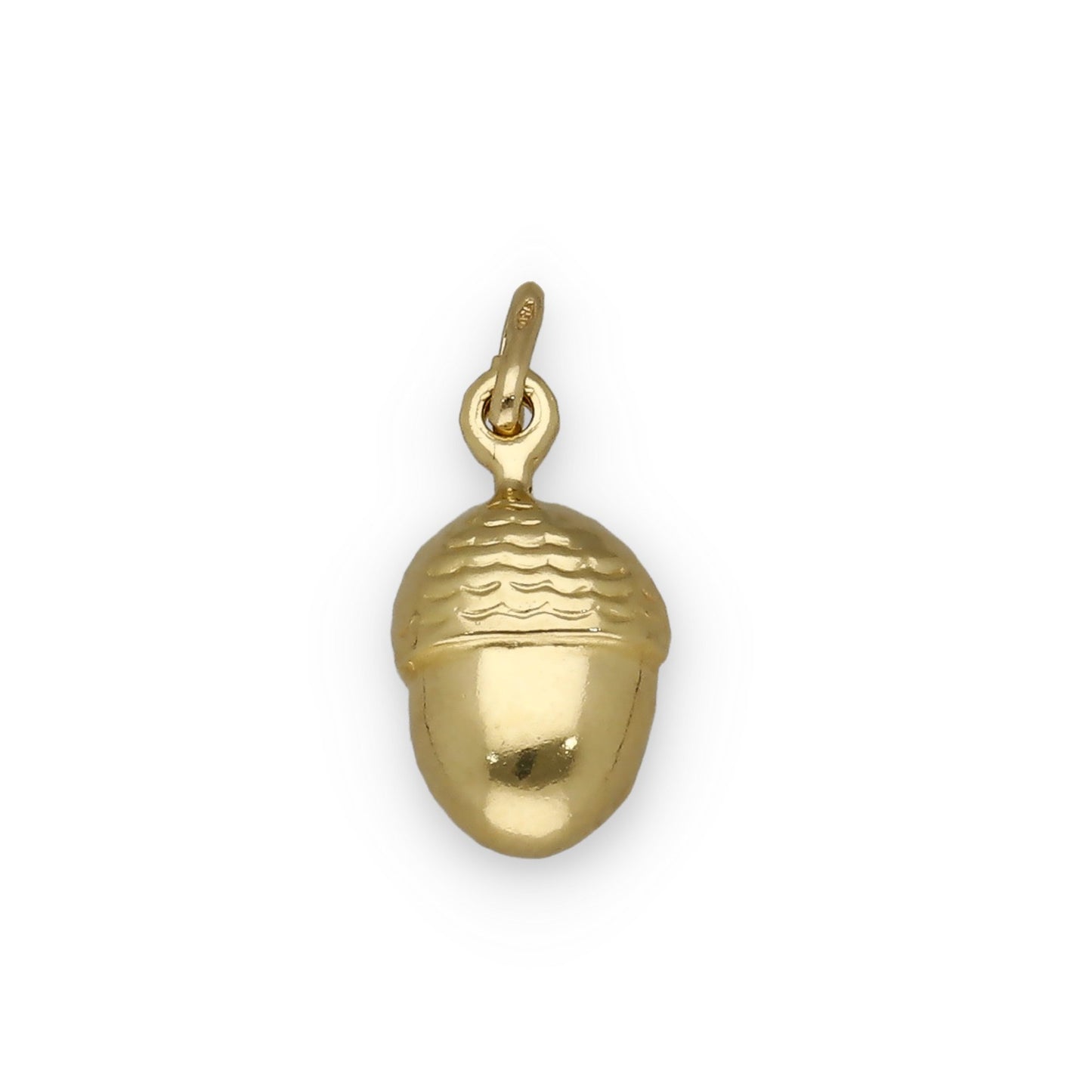 Colgante Bellota en Oro 18K Modelo Narrow