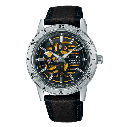 Reloj Seiko Presage Style 60's Skeleton 4R72 SSA461J1