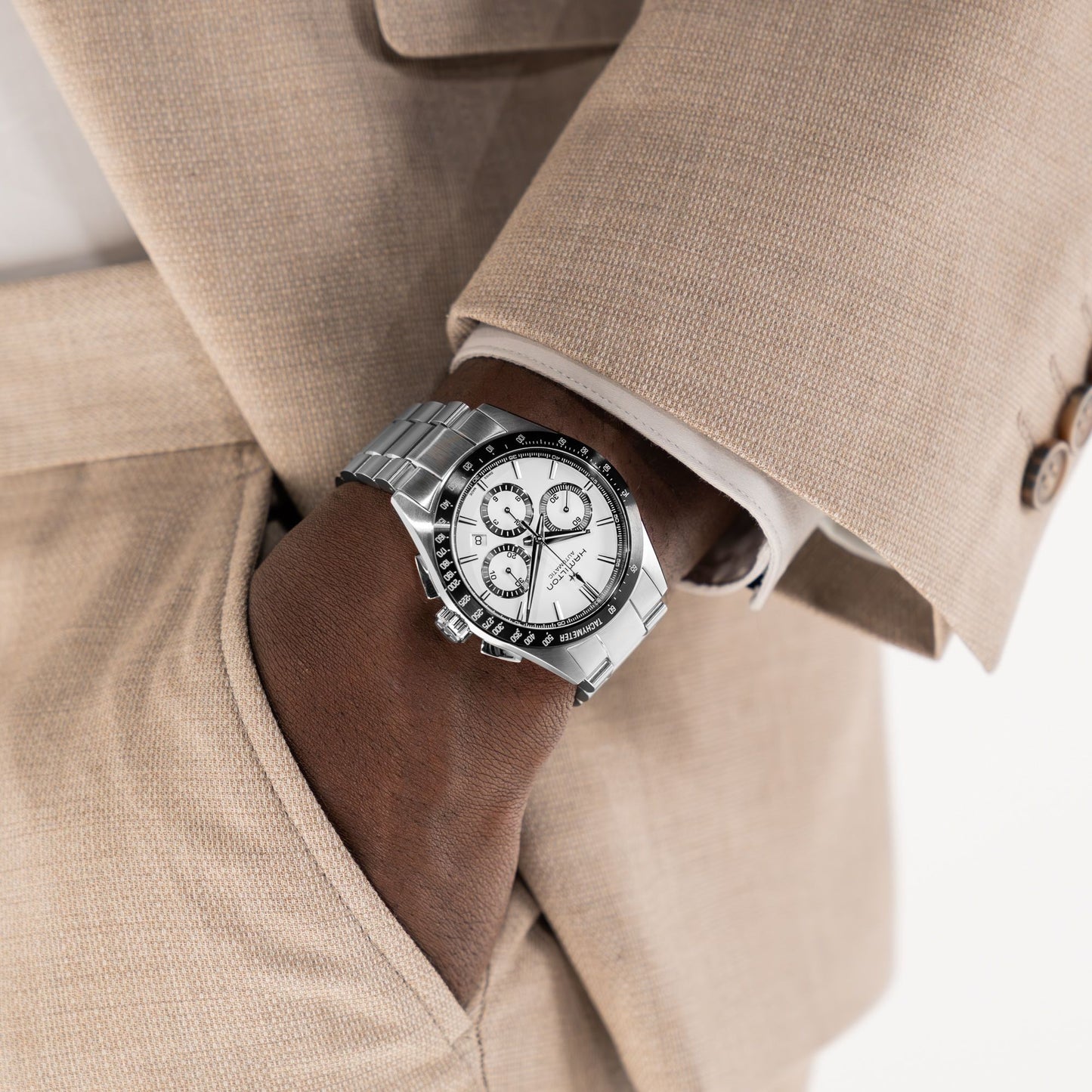 Reloj Hamilton Jazzmaster Performer Auto Chrono 42mm H36606110