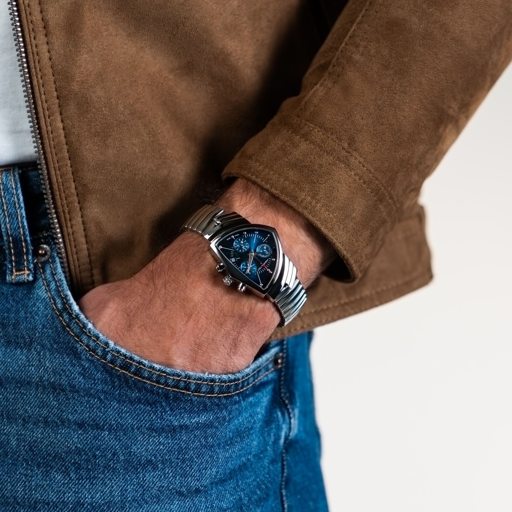 Reloj Hamilton Ventura Chrono Quartz H24432141